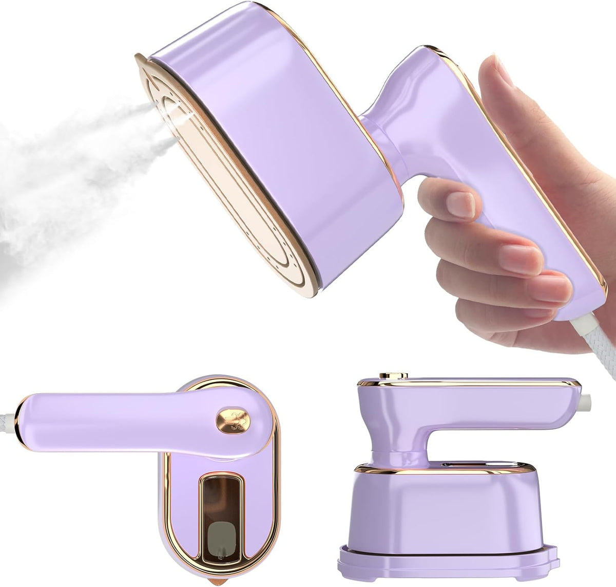 Velora Mini Steam Iron - 2-in-1 Travel Steamer & Iron